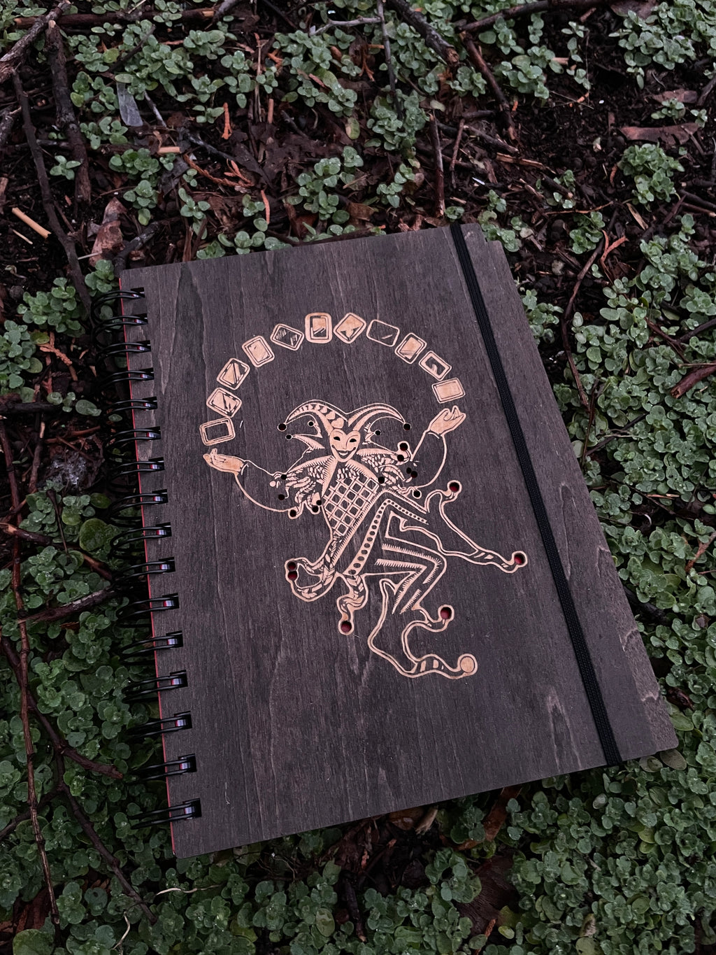 Jester Wooden Hardcover Sketchbook